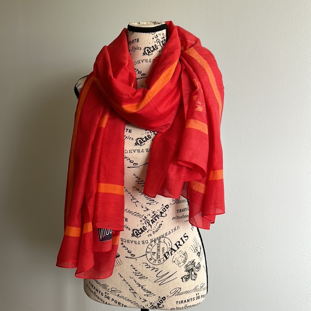 Vilebrequin Scarf 75”x50” feels like silk